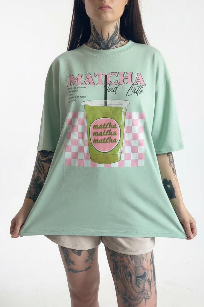 T-SHIRT Matcha - COTON