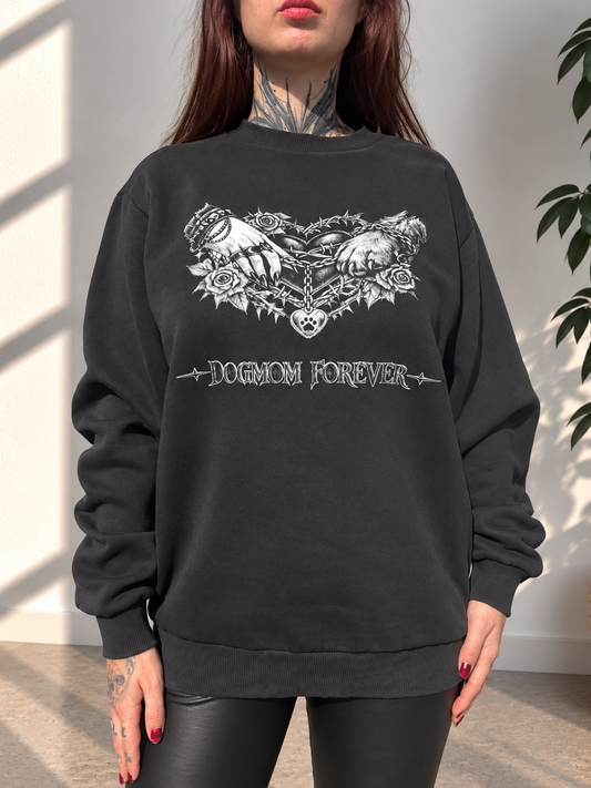 SWEAT DOGMOM FOREVER — MAGNET