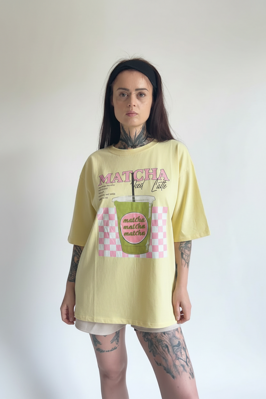 T-SHIRT Matcha - COTON