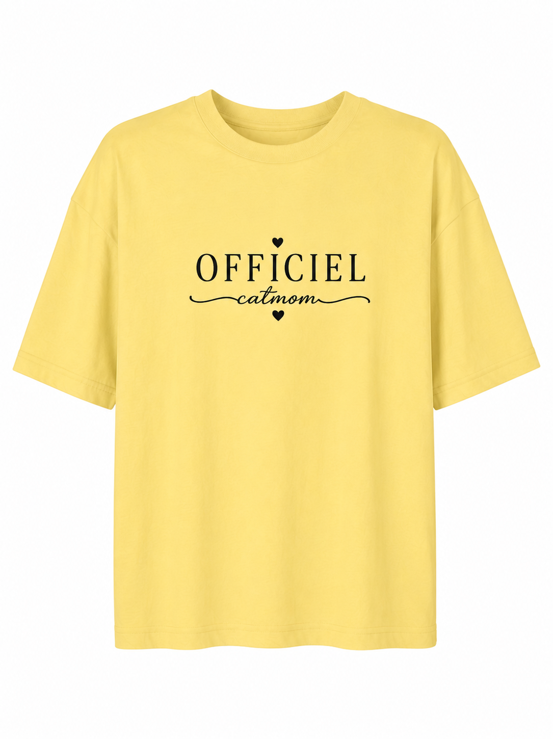 T-shirt Officiel Catmom GIRLY - Personnalisé