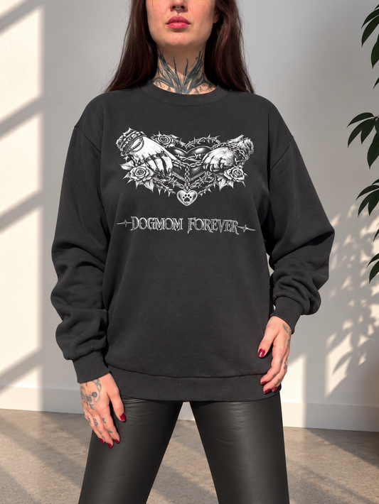 SWEAT DOGMOM FOREVER — MAGNET