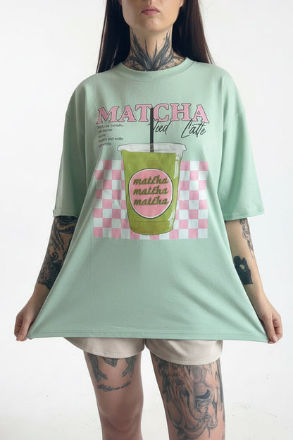 T-SHIRT Matcha - COTON